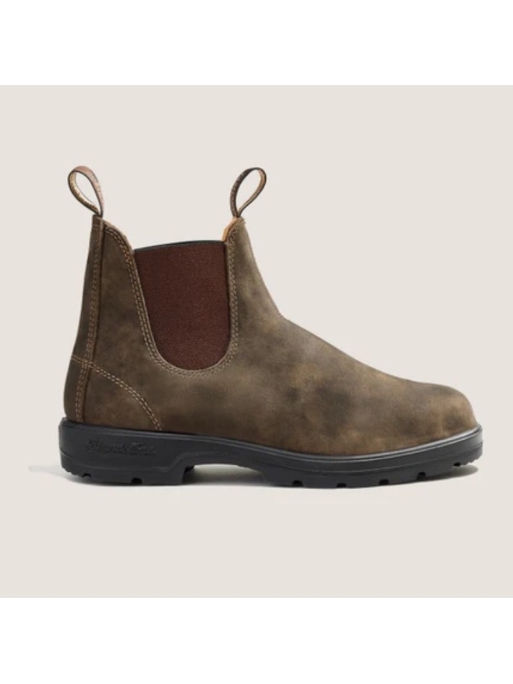 Blundstone rustic brown Chelsea boots 3au 6us.